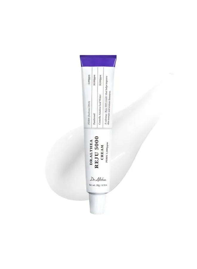 Dr.Althea PDRN Reju 5000 Cream | Biome PDRN Cream for Irritated, Sensitive Skin | Soothing Face Moisturizer with Panthenol and Centella |20 g - Image 1